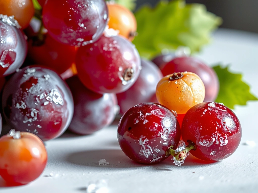Frozen Grapes
