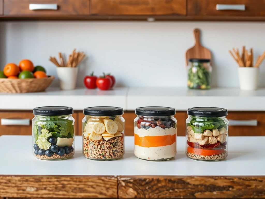 Meal Prep Jars